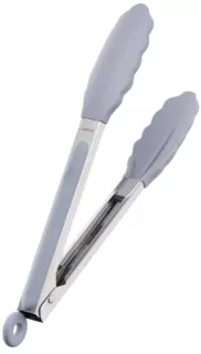 Ardesto Kitchen tongs Midori, 28cm, silicone, stainless steel, gray