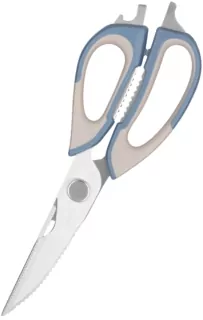 Ardesto Kitchen scissors Gemini, 22.6cm, stainless steel, plastic, gray-blue