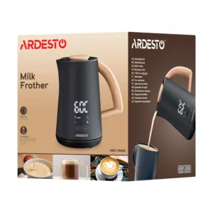 ARDESTO Milk frother&heater 500W, tank capacity-500ml, LED-display, black