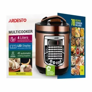 Мультиварка Ardesto, 860Вт, чаша-4л, электронное управл., пластик, шампань