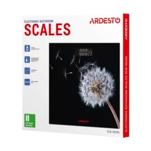 Весы Ardesto напольные BL, 150кг, AAAx2 в компл, стекло, многоцветные