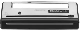 Вакууматор Ardesto для пакетів та рулонів, 110Вт, 28см, електронне, + 1 рулон, пластик+нерж., сріблястий