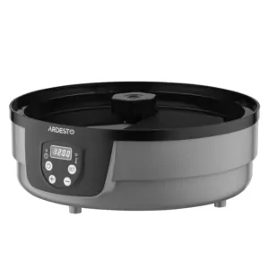 Сушарка для продуктів  Ardesto FDB-532TTC, 250Вт, піддонів -5×3см, діаметр-32см, макс-70°С, таймер, електр. управління, пластик , білий