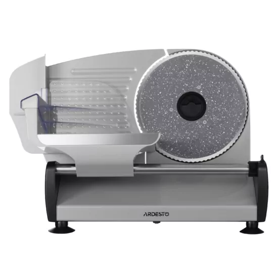 Ardesto slicer, 250W, blade-stainless steel, diameter of the knife-190мм, corps- iron/plastic, grey-black