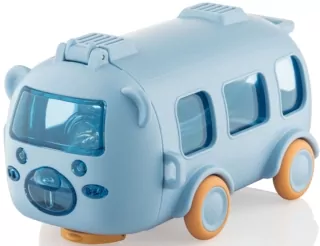 Бутылка для воды Ardesto Bear Bus 500мл, пластик, голубой