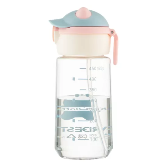 Ardesto Bottle Bear 550ml, plastic, pink