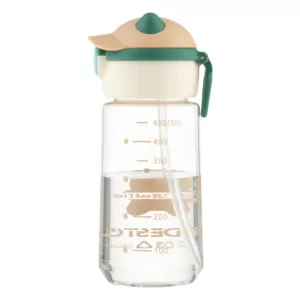 Пляшка для води Ardesto Bear 550мл, пластик, зелений