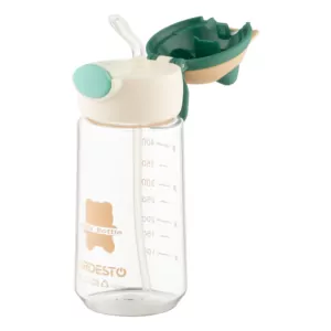 Пляшка для води Ardesto Bear 550мл, пластик, зелений