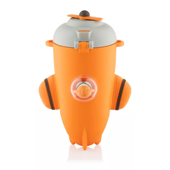 Bottle ARDESTO Plane 550ml, plastic, orange