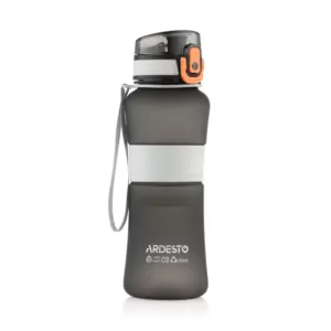 Бутылка для воды Ardesto Balance 650мл, пластик, черный