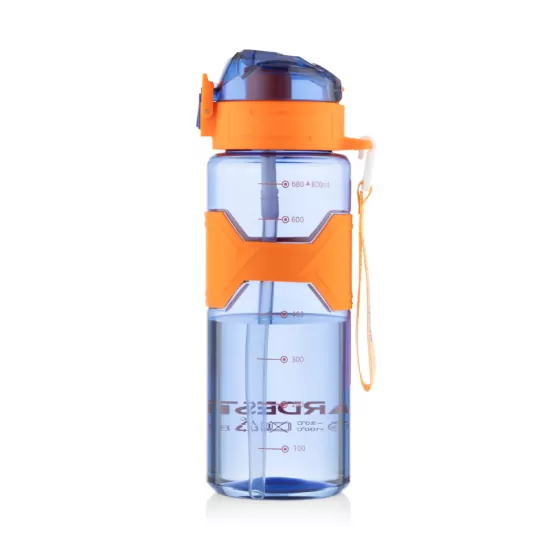 Бутылка для воды Ardesto Fitness 800мл, пластик, синий