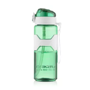 Пляшка для води Ardesto Fitness 800мл, пластик, зелений