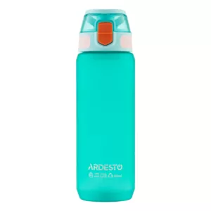 Бутылка для воды Ardesto Matte 800мл, пластик, голубой