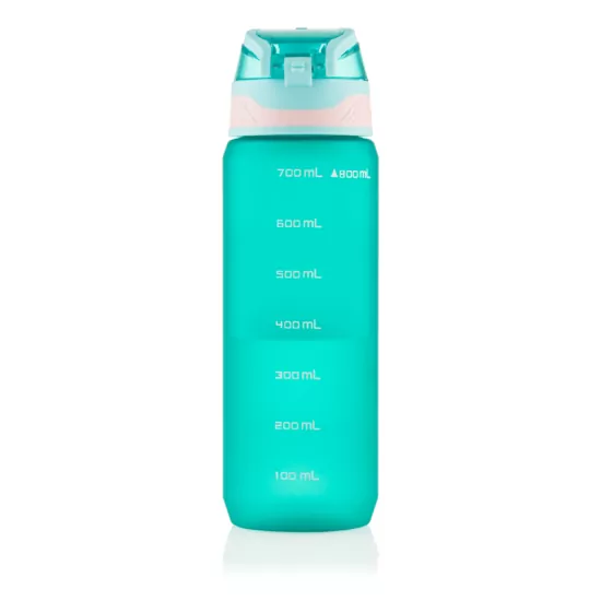 Бутылка для воды Ardesto Matte 800мл, пластик, голубой