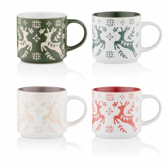 ARDESTO Чашка New Year’s, 440мл, кераміка, в асортименті