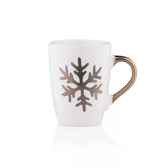 ARDESTO Чашка Snowflake, 320мл, кераміка, в асортименті