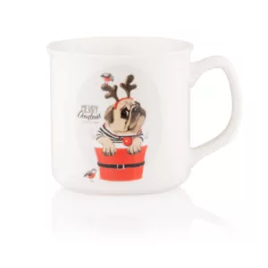 ARDESTO Чашка Merry Christmas, 360мл, порцеляна
