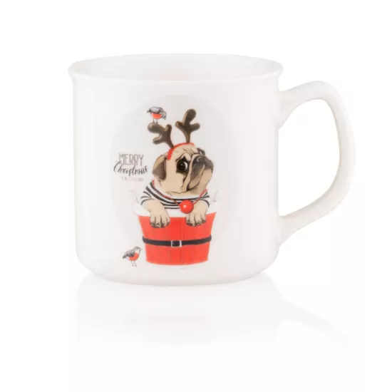 ARDESTO Чашка Merry Christmas, 360мл, порцеляна