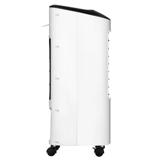 Охолоджувач повітря ARDESTO ACO-B7 3в1 охолоджувач-зволожувач-вентилятор, 15 м2, ел. кер-ня, резервуар 7 л., 430 м3/год, дисплей, таймер, авто вим-ня, пульт дк, біл/чорн