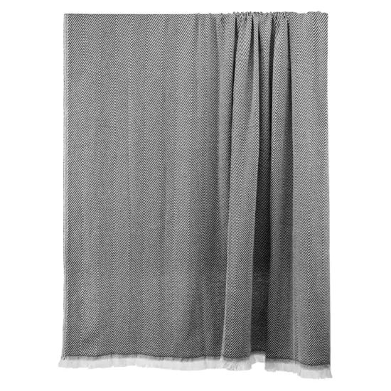 Ardesto Summer blanket 190x220cm, 100% cotton, black