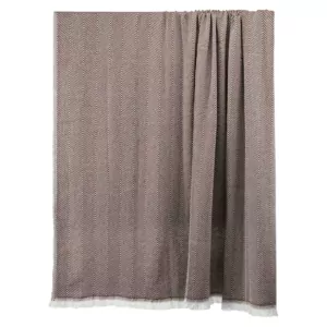 Ardesto Summer blanket 190x220cm, 100% cotton, brown