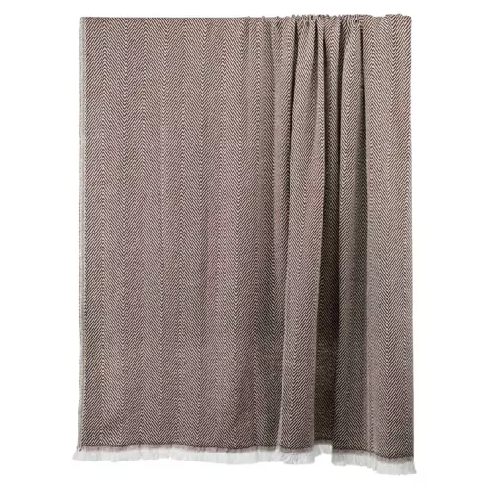 Ardesto Summer blanket 190x220cm, 100% cotton, brown