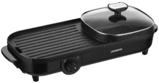 Ardesto grill BBQ 2in1, 1500W, temp. regimes-3, metal/plastic, black