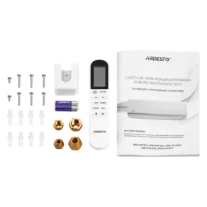 Кондиціонер Ardesto CoolSmartPro 70м2 інвертор 24000BTU 7.0кВт A++/A+ -25°С Wi-Fi R32 білий