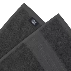 Рушник махровий Ardesto SuperSoft 70х140см, 100% бавовна, сірий темний