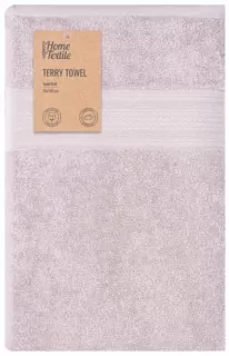 Рушник махровий Ardesto SuperSoft 70х140см, 100% бавовна, бежевий