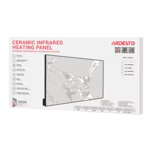 Керамічна панель ARDESTO, 11м2, 550Вт, електр. упр-ння, 90 х 45см, терморегулятор, коричневий мармур