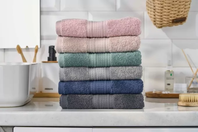 Рушник махровий Ardesto SuperSoft 70х140см, 100% бавовна, бежевий