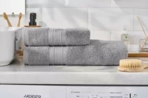 ARDESTO Terry towel SuperSoft 70х140cm, 100% cotton, grey