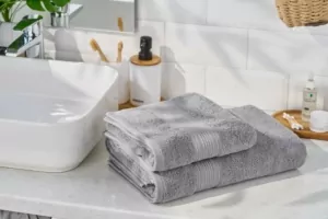 ARDESTO Terry towel SuperSoft 70х140cm, 100% cotton, grey