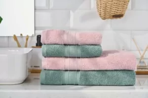 Ardesto Terry towel SuperSoft 50x90cm, 100% cotton, green