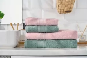 Ardesto Terry towel SuperSoft 50x90cm, 100% cotton, green