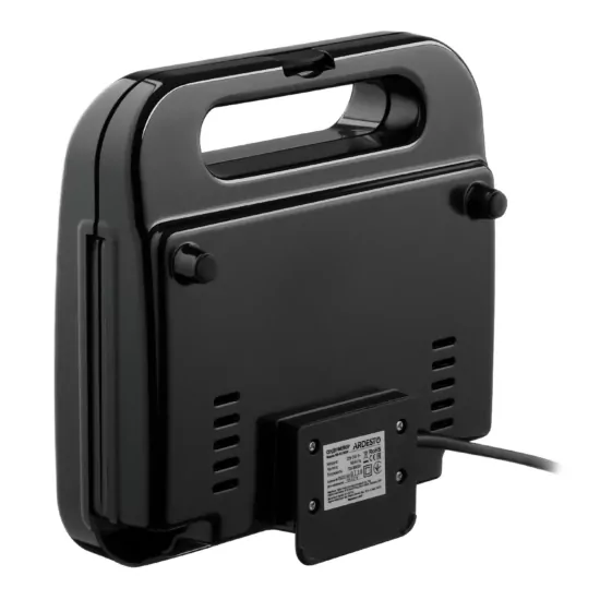 Ardesto sandwich maker SM-H110BSN, 700W, 1 plate-sandwich, device body-plastic, black