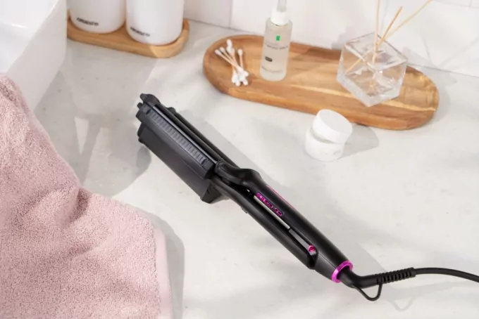 Плойка для створення локонів Ardesto Violet Pro, 90Вт, 170-210C, кераміка, чорний