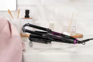 Плойка для створення локонів Ardesto Violet Pro, 90Вт, 170-210C, кераміка, чорний