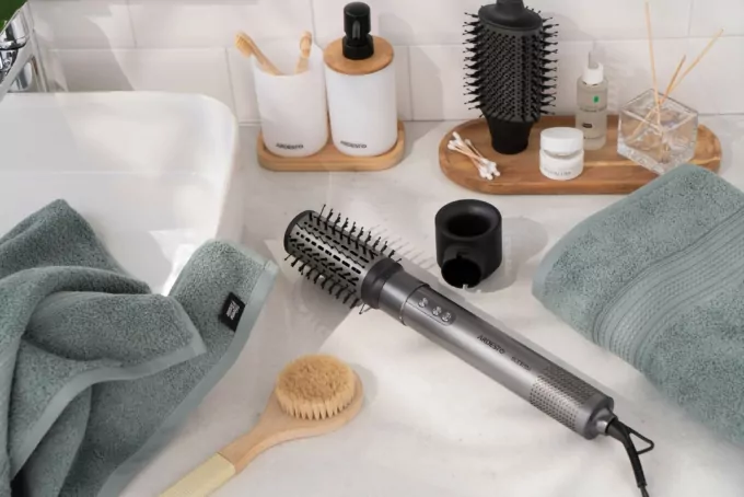 Ardesto Styler Stein, 1200-1400W, 3 speeds, 3 heat setting, gray