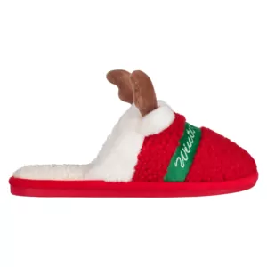 ARDESTO Home shoes Christmas 38/39 size, 100% polyester, sole 100% rubber, red