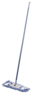 Швабра Ardesto Profe 40см з 3-секційною ручкою 130см та 2 змінні насадки, синій