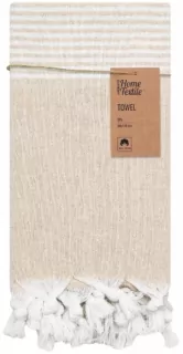 Рушник Ardesto SPA 90х170см, 100% бавовна, мокко