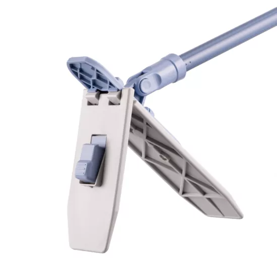 Ardesto Mop Solid 41cm with telescopic handle 75/130cm and a refill, blue