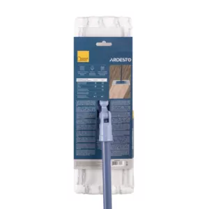 Ardesto Mop Solid 41cm with telescopic handle 75/130cm and a refill, blue
