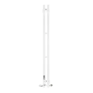 Ardesto electric towel warmer Elina Smart, 90x1200mm, timer-regulator, steel, white