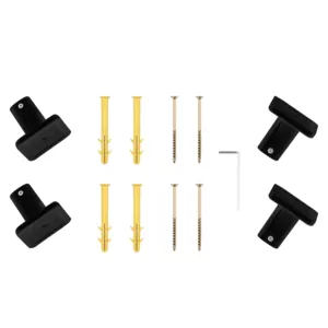 Ardesto electric towel warmer Elina Eco, 160x1000mm, button, steel, black moire