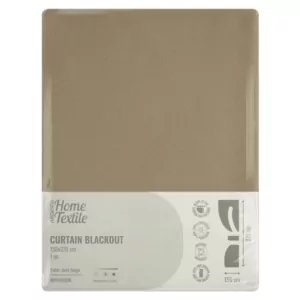 Штора Ardesto 150х270см, блекаут, 100% поліестер, бежевий темний