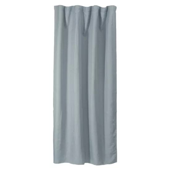 Ardesto Curtain 150х270cm, blackout linen look, 100% polyester, dark grey