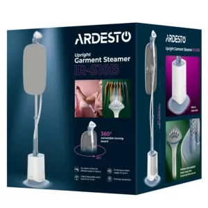 Отпариватель Ardesto вертикальный IR-S18B, 1800Вт, 1800мл, доска, нерж. сталь, белый+серый